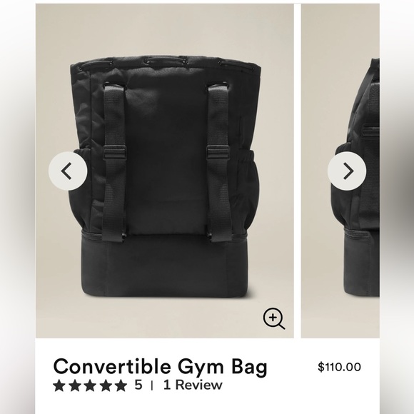 BEYOND YOGA Convertible bag- brand new! - Picture 4 of 5